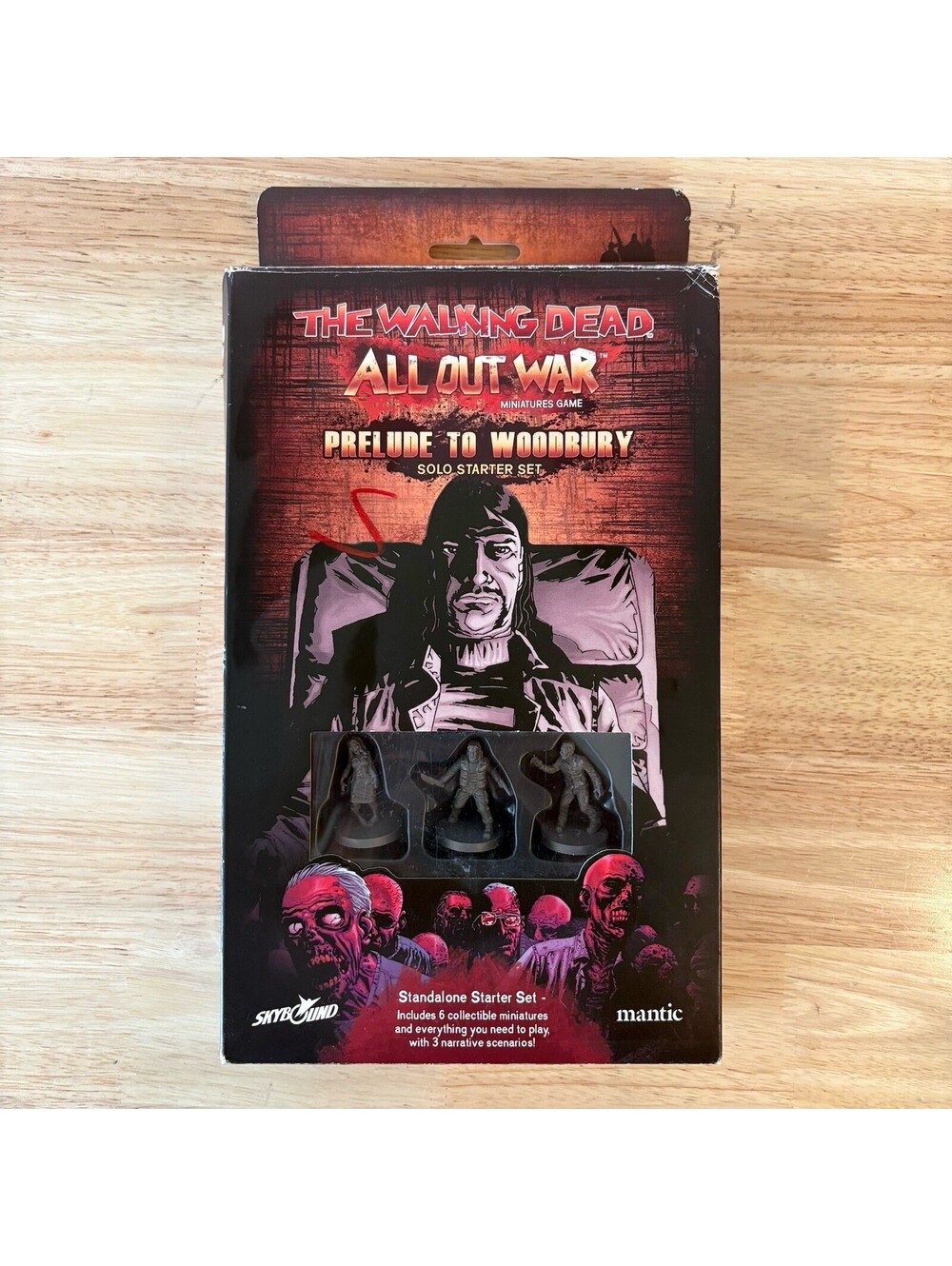 The Walking Dead: All Out War Prelude to Woodbury - Solo Starter Mantic OOP YHP